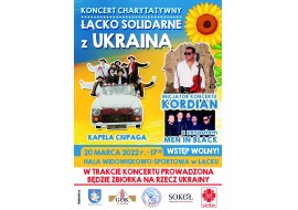 Koncert Charytatywny "Łącko solidarne z Ukrainą"