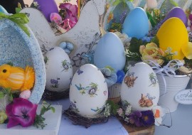 Kiermasz Wielkanocny na łąckim Rynku