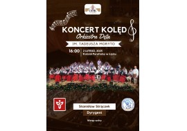 Koncert kolęd w wykonaniu Orkiestry Dętej im. Tadeusza Moryto w Łącku