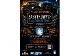 VII Zlot Pojazd&oacute;w Zabytkowych i Wsp&oacute;łczesnych w Łącku 